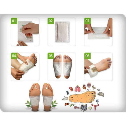 Original Detox Foot Patches (Set of 10pcs)