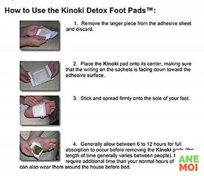 Original Detox Foot Patches (Set of 10pcs)