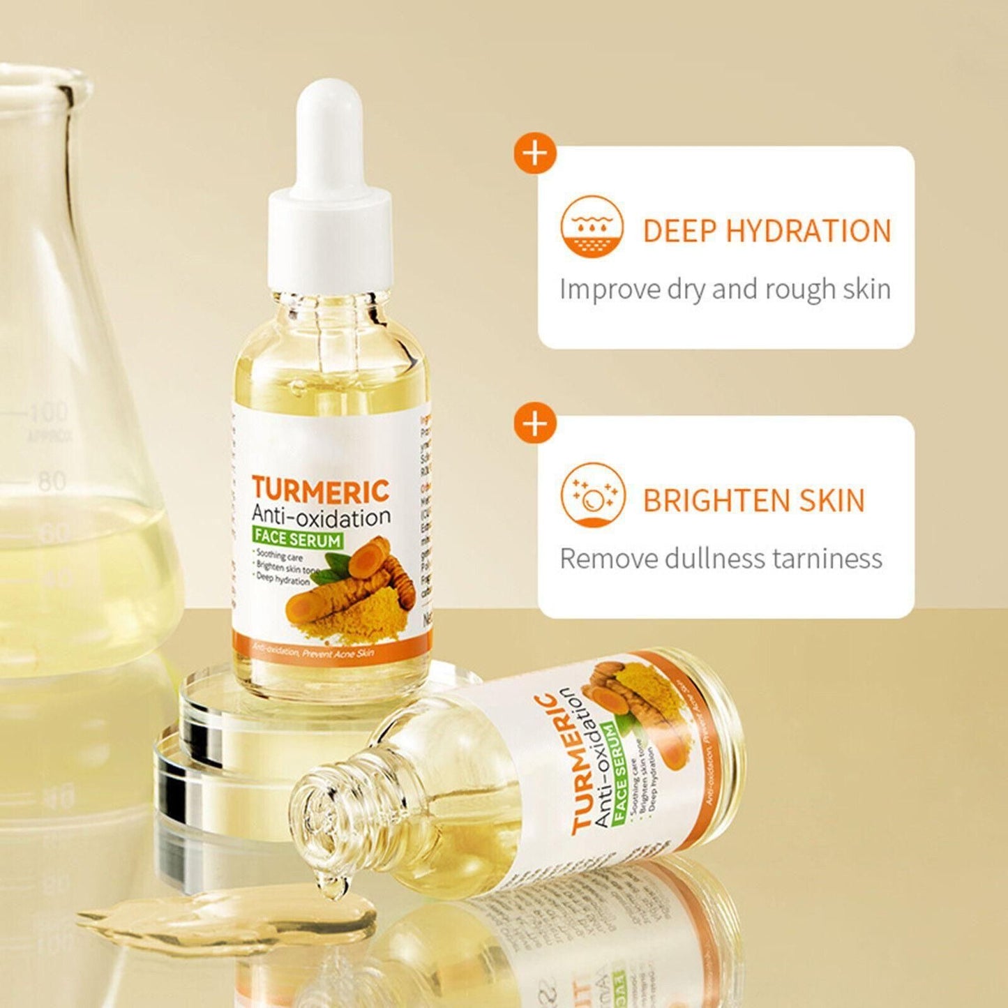 Original Turmeric Anti-Oxidation Face Serum |  Turmeric Dark Spot Corrector Serum